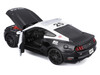 2015 Ford Mustang GT 5.0 Police Black and White Authority Series 1/24 Diecast Model Car Maisto 32514CHP