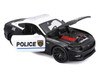 2015 Ford Mustang GT 5.0 Police Black and White Authority Series 1/24 Diecast Model Car Maisto 32514CHP