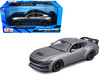 2024 Ford Mustang Dark Horse Dark Gray Metallic Special Edition Series 1/24 Diecast Model Car Maisto 32925GRY