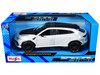 Lamborghini Urus Performante White Metallic with Carbon Hood and Top Special Edition Series 1/24 Diecast Model Car Maisto 32928W