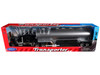 Kenworth W900 Truck Black with Gray Container 1/32 Diecast Model Welly 32663W-BK