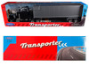Peterbilt 379 Truck Black with Silver Container Transporter Series 1/32 Diecast Model Welly 39941W-BK