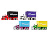 Rigs Container Case Series 2 Set of 4 Pieces Diecast Model Cars CarTuned 559313-XX1
