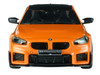 2024 BMW M2 M Performance Papaya Orange Metallic with Black Top 1/43 Diecast Model Car Solido S4314605