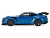 2025 Ford Mustang GTD Indulgent Blue Metallic with Black Top 1/43 Diecast Model Car Solido S4318301