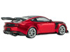 2025 Ford Mustang GTD Chroma Flame Red Metallic with Black Stripes 1/43 Diecast Model Car Solido S4318302