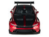 2025 Ford Mustang GTD Chroma Flame Red Metallic with Black Stripes 1/43 Diecast Model Car Solido S4318302