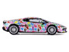 Lamborghini Temerario Keith Haring Livery White with Graphics 1/64 Diecast Model car Trends Hobby 241082G