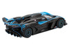 Bugatti Bolide Presentation Blue and Carbon Fiber Limited Edition 1/64 Diecast Model Car Mini GT MGT01063