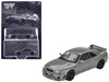 Nissan Skyline GT-R NISMO BCNR33 CRS Version RHD Right Hand Drive Dark Metal Gray Metallic Limited Edition 1/64 Diecast Model Car Mini GT MGT01128