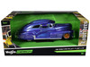 1948 Chevrolet Fleetline Lowrider Blue Metallic with Graphics Maisto Design Series 1/25 Diecast Model Car Maisto 32553BL