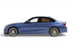 2024 BMW Alpina B3 GT Saloon Blue Metallic 1/18 Model Car GT Spirit GT543