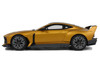 2024 Aston Martin Valiant Auric Gold Metallic with Black Top 1/18 Model Car GT Spirit GT546