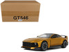 2024 Aston Martin Valiant Auric Gold Metallic with Black Top 1/18 Model Car GT Spirit GT546