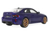 2025 BMW M2 CS Blue Metallic with Black Top 1/18 Model Car GT Spirit GT552