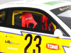 2021 Nissan Silvia S15 LB-Super Silhouette RHD Right Hand Drive #23 White with Yellow Stripes 1/18 Model Car GT Spirit GT560