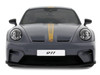 2025 Porsche 911 (992.2) GT3 Touring Gray with Gold Stripe 1/18 Model Car GT Spirit GT577