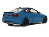 2007 BMW M3 E92 Blue Metallic with Black Top 1/18 Model Car GT Spirit GT941