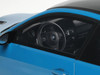 2007 BMW M3 E92 Blue Metallic with Black Top 1/18 Model Car GT Spirit GT941