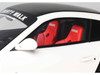 2024 Porsche 911 Turbo LB-Works White with Black Top 1/18 Model Car GT Spirit GT958