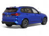 2023 BMW X5 M Competition Blue Metallic with Black Top 1/18 Model Car GT Spirit GT967