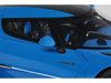 2025 Koenigsegg Jesko Blue Metallic with Black Stripes 1/18 Model Car GT Spirit GT1002