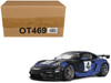 2021 Porsche Cayman 718 GT4 RS Clubsport #4 Black with Blue Graphics Limited Edition to 999 pieces Worldwide 1/18 Model Car Otto Mobile OT469, dropshipping, drop shipping, wholesale drop ship, drop shipper, dropship, dropshippers, toys dropshipper, diecast drop shipper, wholesale dropshippers.