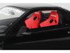 2020 Honda NSX (NA1) LB-Works Black with Red Interior Limited Edition to 2000 pieces Worldwide 1/18 Model Car Otto Mobile OT1211