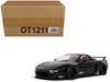 2020 Honda NSX (NA1) LB-Works Black with Red Interior Limited Edition to 2000 pieces Worldwide 1/18 Model Car Otto Mobile OT1211