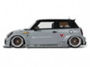 2015 Mini Cooper R56 LB-Works "LB Nation" Gray with Black Top Limited Edition to 999 pieces Worldwide 1/18 Model Car Otto Mobile OT1212