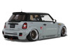 2015 Mini Cooper R56 LB-Works "LB Nation" Gray with Black Top Limited Edition to 999 pieces Worldwide 1/18 Model Car Otto Mobile OT1212