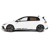 2024 Volkswagen Golf Mk.8 GTi Clubsport Pure White Limited Edition to 999 pieces Worldwide 1/18 Model Car Otto Mobile OT1221