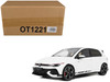 2024 Volkswagen Golf Mk.8 GTi Clubsport Pure White Limited Edition to 999 pieces Worldwide 1/18 Model Car Otto Mobile OT1221