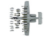 Fairchild Republic A-10C Thunderbolt II Attack Aircraft 80-0283 Maryland Farewell 104 FS Maryland ANG 2025 United States Air Force Air Power Series 1/72 Diecast Model Hobby Master HA1343
