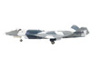Northrop F-23 Black Widow II Stealth Fighter Aircraft Blue 054 Su-57 Aggressor What If Scheme 65th AGRS Nellis AFB United States Air Force Air Power Series 1/72 Diecast Model Hobby Master HA2852