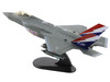 Lockheed Martin F-35A Lightning II Aircraft 22-5696 1000th Lightning II 176th FS Wisconsin ANG 2004 United States Air Force Air Power Series 1/72 Diecast Model Hobby Master HA4448