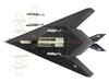 Lockheed YF-117 Nighthawk Stealth Aircraft 79-10782 410th FTS Edwards AFB 2005 United States Air Force Air Power Series 1/72 Diecast Model Hobby Master HA5814