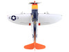 Republic P-47D Thunderbolt Aircraft Tarheel Hal Lt. 'Ike' David 66 FS 358 FG 1945 United States Army Air Forces Air Power Series 1/48 Diecast Model Hobby Master HA8414