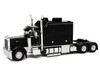 2002 Peterbilt 379 Custom Truck Tractor Black 1/64 Diecast Model IXO Models 64TR016B