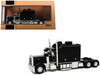 2002 Peterbilt 379 Custom Truck Tractor Black 1/64 Diecast Model IXO Models 64TR016B