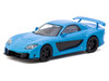 Mazda RX-7 VeilSide Fortune7 RHD Right Hand Drive Blue Global64 Series 1/64 Diecast Model Car Tarmac Works T64G-075-BL