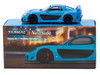 Mazda RX-7 VeilSide Fortune7 RHD Right Hand Drive Blue Global64 Series 1/64 Diecast Model Car Tarmac Works T64G-075-BL