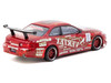 Toyota VERTEX Ridge TE3005 Soarer RHD Right Hand Drive Red Metallic with Graphics and Tarmac Cards Global64 Series 1/64 Diecast Model Car Tarmac Works T64G-080-TE3005