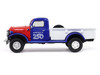 1946 Dodge Power Wagon Pickup Truck Red White and Blue America 250 Edition Anniversary Collection Series 18 1/64 Diecast Model Car Greenlight 28180E