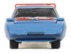 1969 Dodge Charger Daytona Blue with Red Stripes America 250 Edition Anniversary Collection Series 18 1/64 Diecast Model Car Greenlight 28180F