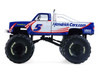 1981 Chevrolet K20 Monster Truck #5 HendrickCars.com Blue and White with Graphics Kings of Crunch - Hendrick Motorsports Tribute Special Edition 1/64 Diecast Model Car Greenlight 49180A