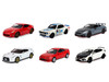 Tokyo Torque Series 10 Set of 6 pieces 1/64 Diecast Model Cars Greenlight 235110SET