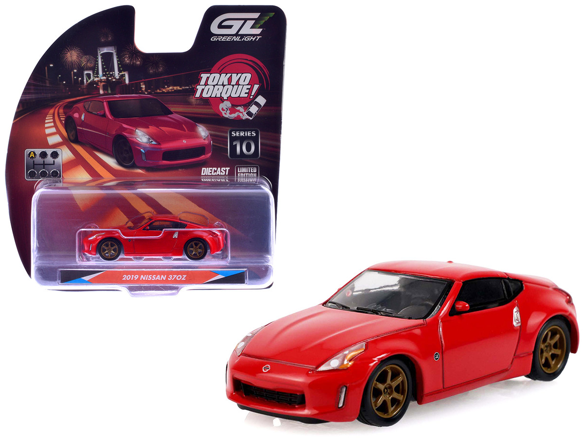 2019 Nissan 370Z Coupe Red Tokyo Torque Series 10 1/64 Diecast
