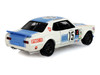 1972 Nissan Skyline 2000 GT-R KPGC10 RHD Right Hand Drive #15 Kunimitsu Takahashi 50th Victory White with Blue Stripe Tokyo Torque Series 10 1/64 Diecast Model Car Greenlight 235110B