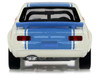 1972 Nissan Skyline 2000 GT-R KPGC10 RHD Right Hand Drive #15 Kunimitsu Takahashi 50th Victory White with Blue Stripe Tokyo Torque Series 10 1/64 Diecast Model Car Greenlight 235110B